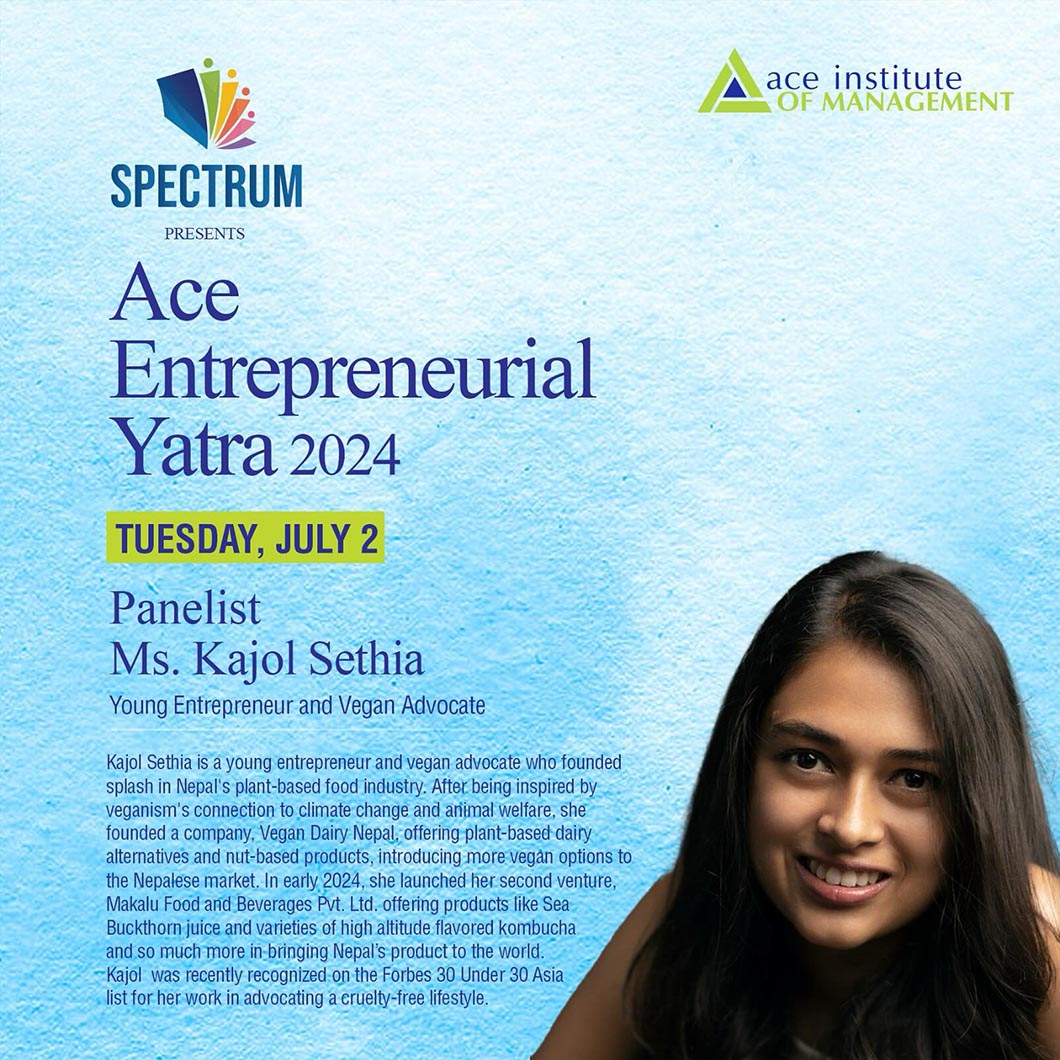 Welcoming our fourth panelist Ms. Kajol Sethia